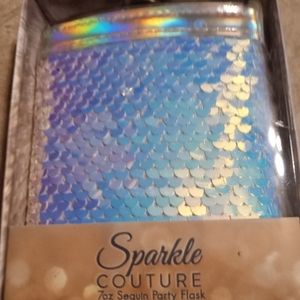 Sequined Flask Courture